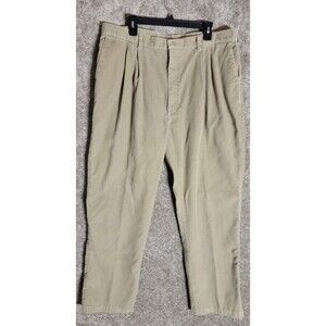 Wrangler Men's Rugged Wear Khaki Corduroy Pants Size 40X32